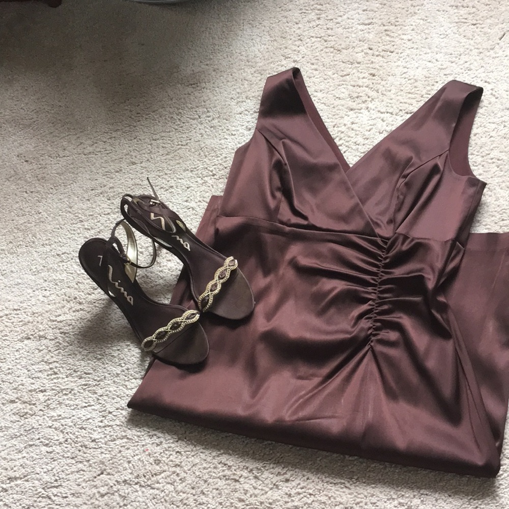 Brown Size 9 Nina. Heels - Picture 6 of 8